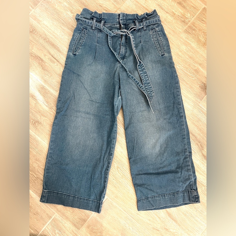 Pilcro and The Letterpress Anthropologie Wide-Leg High-Waisted Pants - Picture 2 of 8